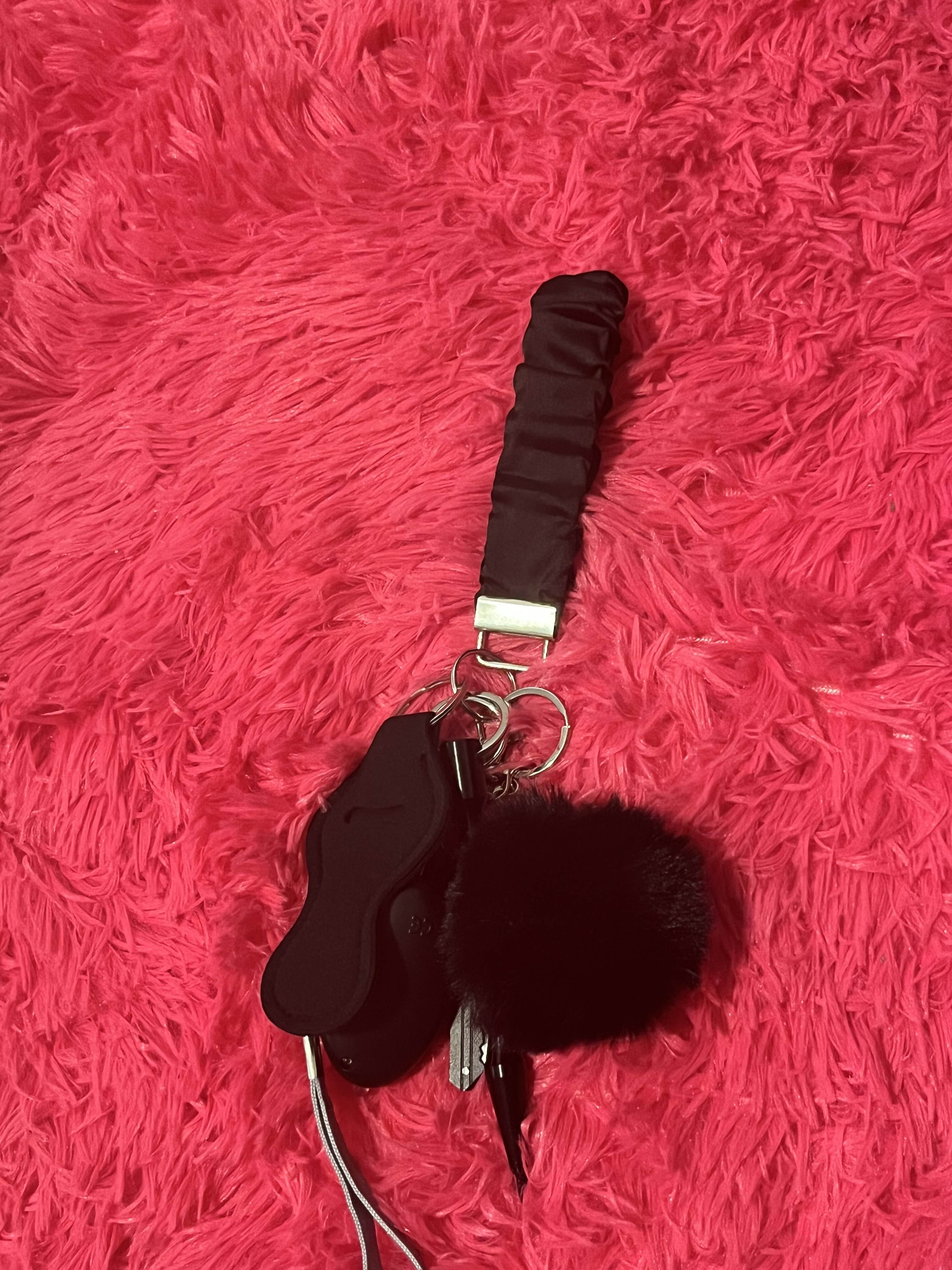 fully goth keychain