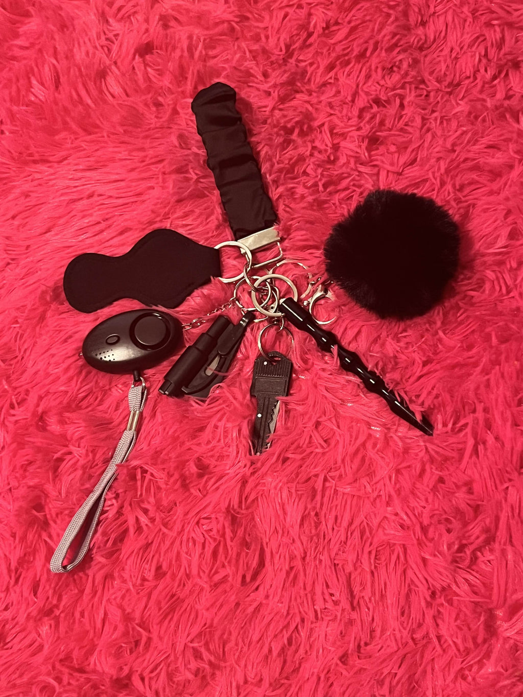 fully goth keychain