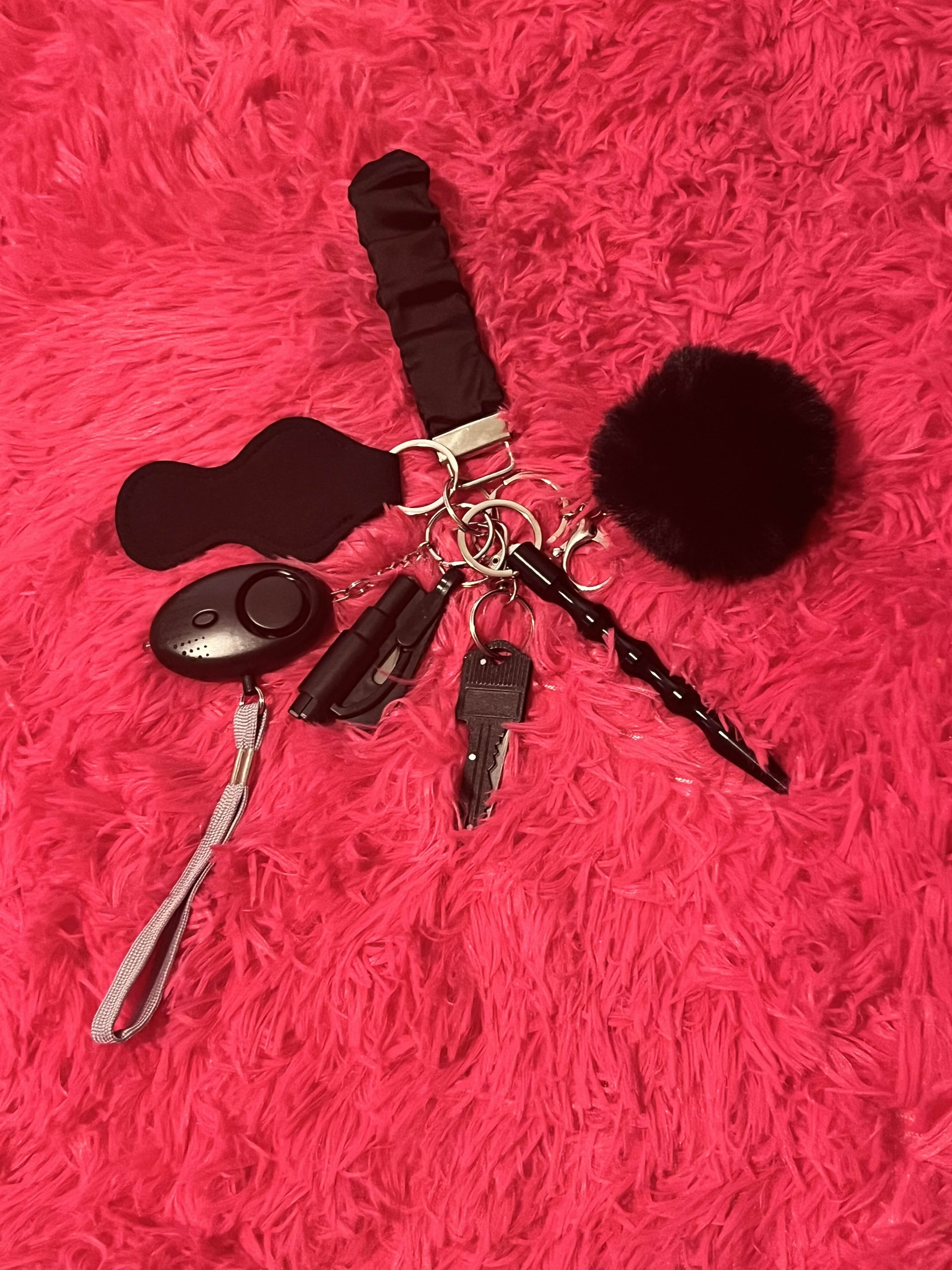 fully goth keychain