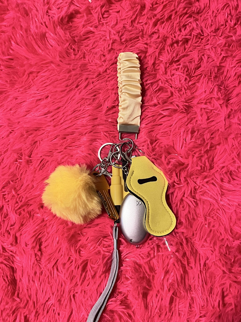 banana keychain